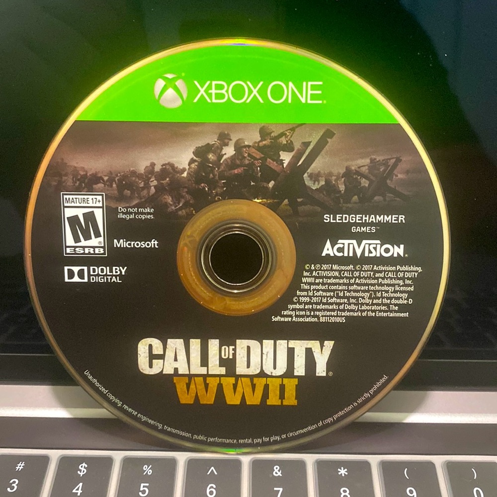 Xbox One Call of Duty WWII